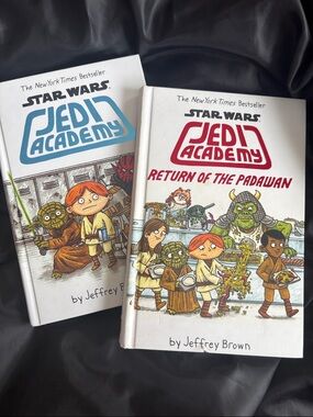 🌟Star Wars Jedi Academy Bundle of 2 Books by Jeffery Brown📚